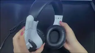 Noise Cancelling PS4 PS5 Gaming Headset With Mic ABS Material