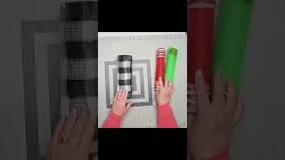 Метод изготовления основы для венка из декоративной сетки с двойными оборками #wreathmaking #deco...