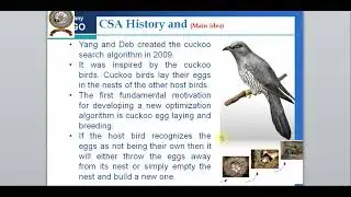 CSA: Cuckoo Search Algorithm