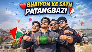 🪁 Makar Sankranti 2025 Family Vlog | Bhaiyon Ke Sath Patangbazi | Desi Festival Vibes 🌞Op