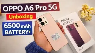 OPPO A6 Pro 5g Unboxing 🔥 First Look 👌 || Under 20K  Budget Smartphone 
