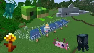 Милые морские детеныши мобов и золотой одуванчик: Minecraft 26.1 Snapshot 5