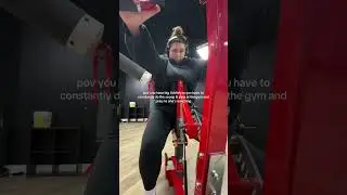 I can&rsquo;t be the only one #gymthings #bigchestproblems #plussizegirl #gymgirl