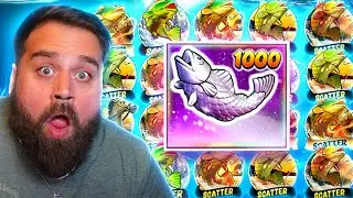 Hunting The 1000X Fish On Big Bass Bonanza 1000!