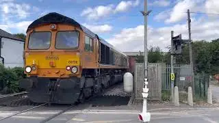 Sleaford North Level Crossing (Lincolnshire) 31.07.2022