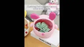 Cute Rabbit Design Desktop Snack Organizer &ndash; Modern & Fun