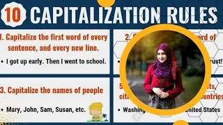 Rules of Capitalisation (Urdu/Hindi)| How to use Capital letters in sentences|Use of capital letter