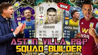 ASTON VILLA PAST AND PRESENT SQUAD BUILDER ON FIFA 22! BEST 900K ASTON VILLA TEAM ON ULTIMATE TEAM!