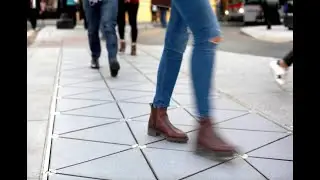 Pavegen Urban Innovation - Kinetic Pavements in Washington D C
