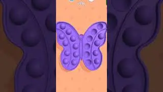 butterfly popit game like subscribe ✅🎮 #popit #games #fidgettoys #gameplay #gaming #emoji#pop#shorts