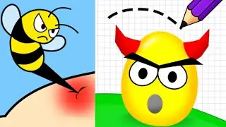 Satisfying Android Games DRAW TO SAVE ,vs HELP OUT STORY: BRAIN PUZZLE Interesting Game,