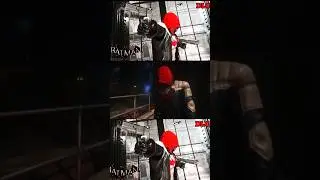 Capuz Vermelho Interrogando um capanga #batman #batmanarkham #redhood #capuzvermelho #arkhamknight