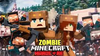 The Ultimate Minecraft 100 Days Frozen Zombie Apocalypse Movie