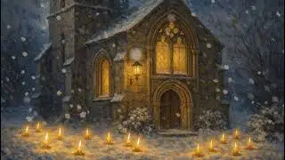 Christmas Victorian Chapel Dark Ambience | Study & Sleep