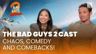 Inside Bad Guys 2: Anthony Ramos, Awkwafina & Cast on Epic Sequel + New Characters