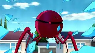Cannonbolt , Big Chill , Lodestar vs Droid , Ben 10 Ultimate Alien Episode 4