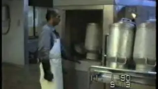 la fromagerie Milval de Saint-Imier en 1990