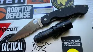 Spyderco Military CPM-440V (S60V) с полной насечкой.