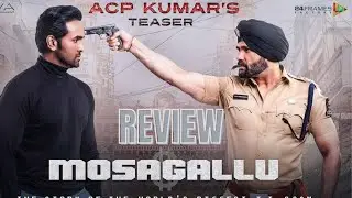 mosagallu movie review |manchu vishnu,kajal agarwal |movie reviews