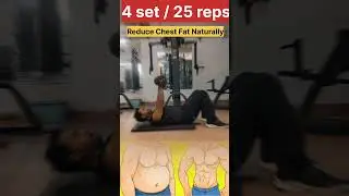 How to Reduce Chest Fat Naturally | Home Workout