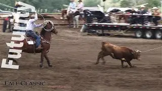 Coys Smoken Jet - Heel horse at the Fall Classic Rope Horse Futurity