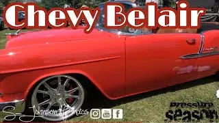 Ultra clean Chevy Belair on billet wheels(crazy custom interior)