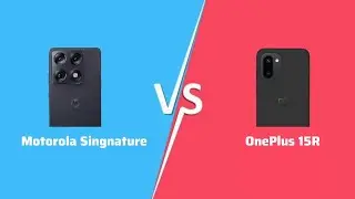Motorola Signature vs OnePlus 15R Full Comparison 🔥l