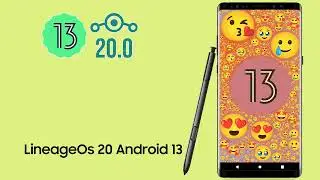 Android 13 rom For Galaxy Note 8/S8/S8+ lineageOS 20