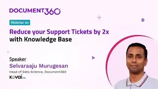 Webinar on Reduce your Support Tickets by 2x with Knowledge Base