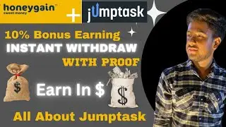 Honeygain Convert To Jump Task | Withdraw Ke Liye 20$ ka Wait V Nahi Karna Parega@aktharkhan2213