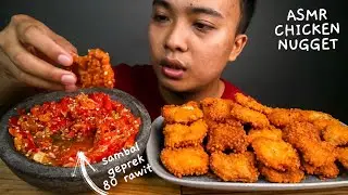 MUKBANG NUGGET GEPREK 80 CABE |MAKAN PEDAS INDONESIA!!
