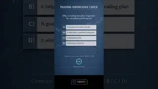 Trading Knowledge Check | Why Discipline Matters for Profitable Trading? #shorts #trending #viral