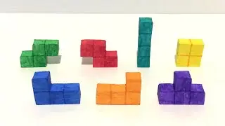 How to Make Paper Tetris Blocks