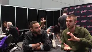 NYCC 2017: Comic Uno Freeform's Siren Alex Roe and Ian Verdun Interviews