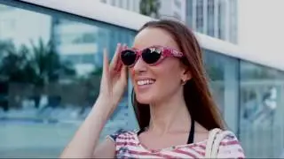 Jonathan Paul Safari Cat Fitover Sunglasses with Case on QVC