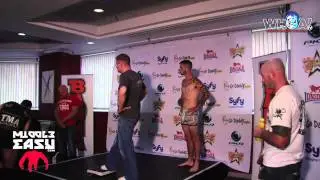 BAMMA 7: Weigh In