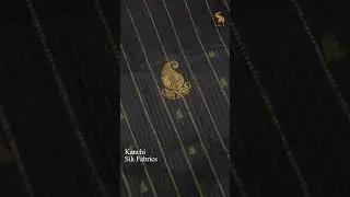 🌸🌸Pure Kanchi Silk Fabrics at ANYA!🌸🌸 |#shorts