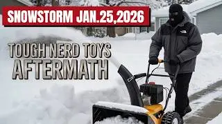 &ldquo;Surviving the Jan 25 Blizzard! Aftermath! Snowblowing the house + MOTU Trailer Thoughts!&rdquo;