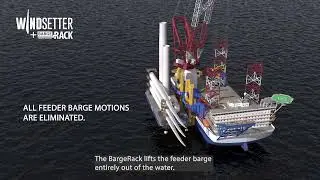 Windsetter 156 - BargeRack - Sidemount