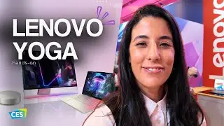 LENOVO YOGA: MELHORES NOTEBOOKS da linha na #CES2026