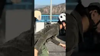 Skating on Basohli bridge 