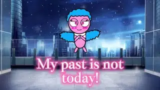 My past is not today short! #learningwithpibby #oc (my true form!) (gift to @LookBehindYouBuddy)