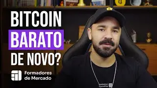 Bitcoin barato de novo? O que essa corre&ccedil;&atilde;o realmente significa