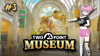 【Two Point Museum # 3】Museum work before Xmas vacation!