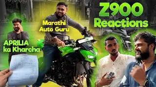 Kawasaki Z900 2026 | Influencer Marathi Auto Guru Se Milkar | Mobile Mount & Hydration Bag #kawasaki