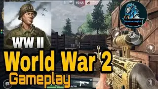 WORLD WAR 2 BATTLE COMBAT | Android gameplay| GamerboyLK