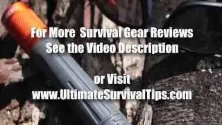 Gerber Bear Grylls Ultimate Survival Torch Review - Best Flashlight - Waterproof LED Flashlight Unde