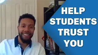 How do teachers build rapport with students?