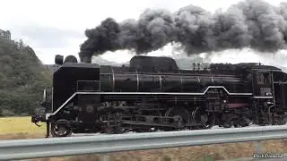【蒸気機関車】D51200 SLやまぐち号 ～共走～