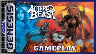 Altered Beast - Sega Genesis / Mega Drive Gameplay Walkthrough / [No Commentary]